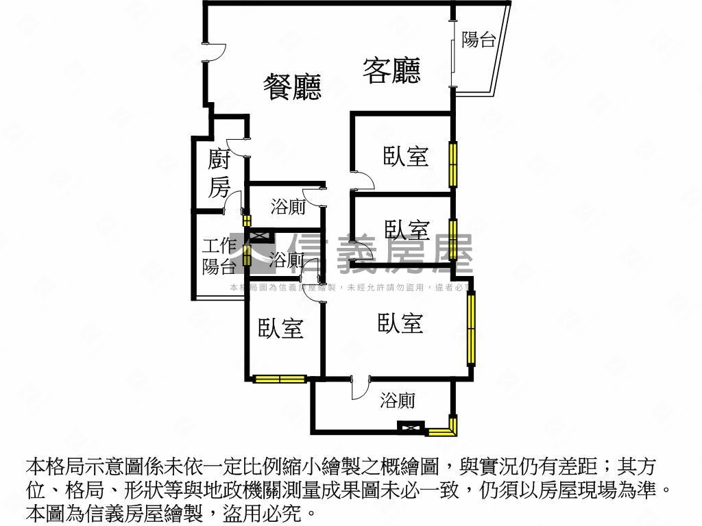 西門大院值得鑑賞四房平車房屋室內格局與周邊環境