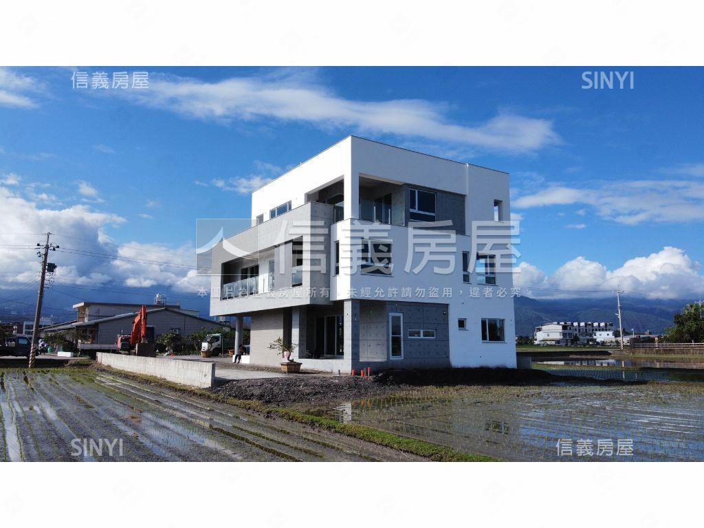 遠晀龜山島清水模質感農舍房屋室內格局與周邊環境