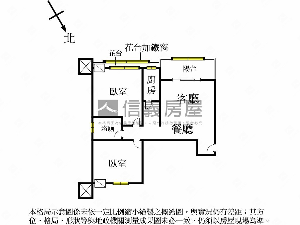 麗緻雅韻榮富學區２房房屋室內格局與周邊環境