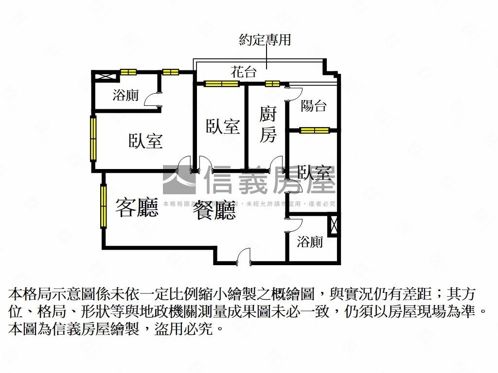 世界南科Ａ三房平車房屋室內格局與周邊環境