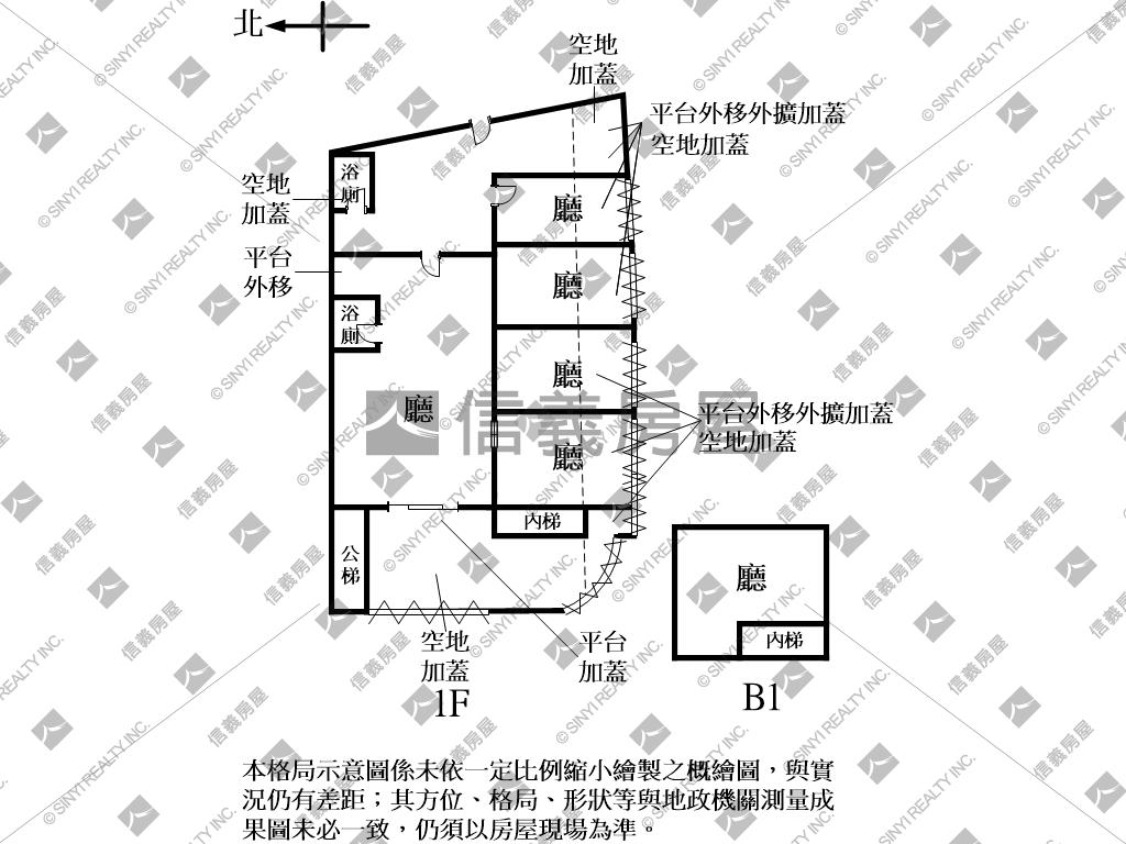 人潮三角窗金店面房屋室內格局與周邊環境