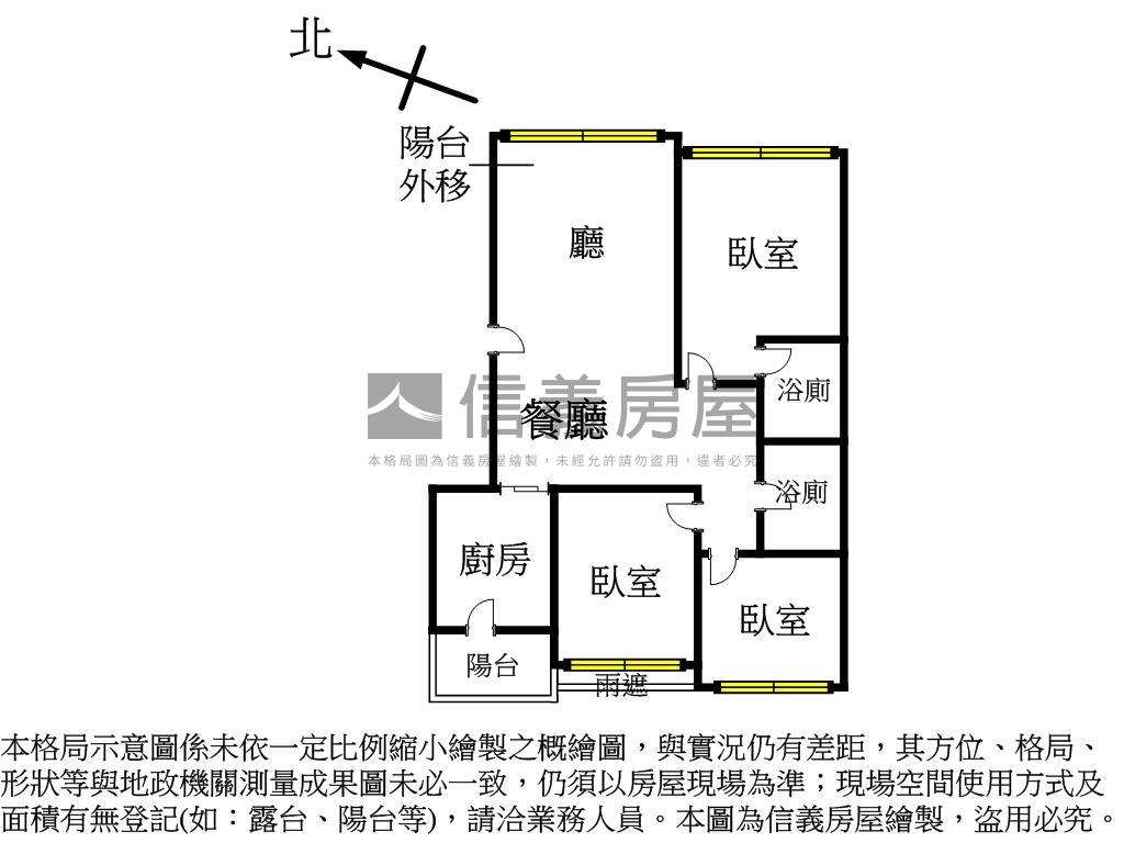 專任★美樂地三房車位房屋室內格局與周邊環境