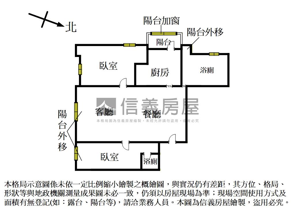 近捷運大空間兩房車位房屋室內格局與周邊環境