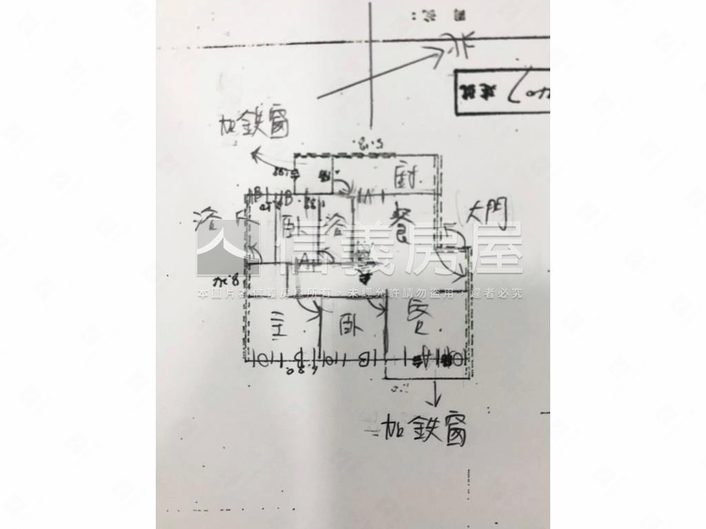 芝山方正巧築房屋室內格局與周邊環境