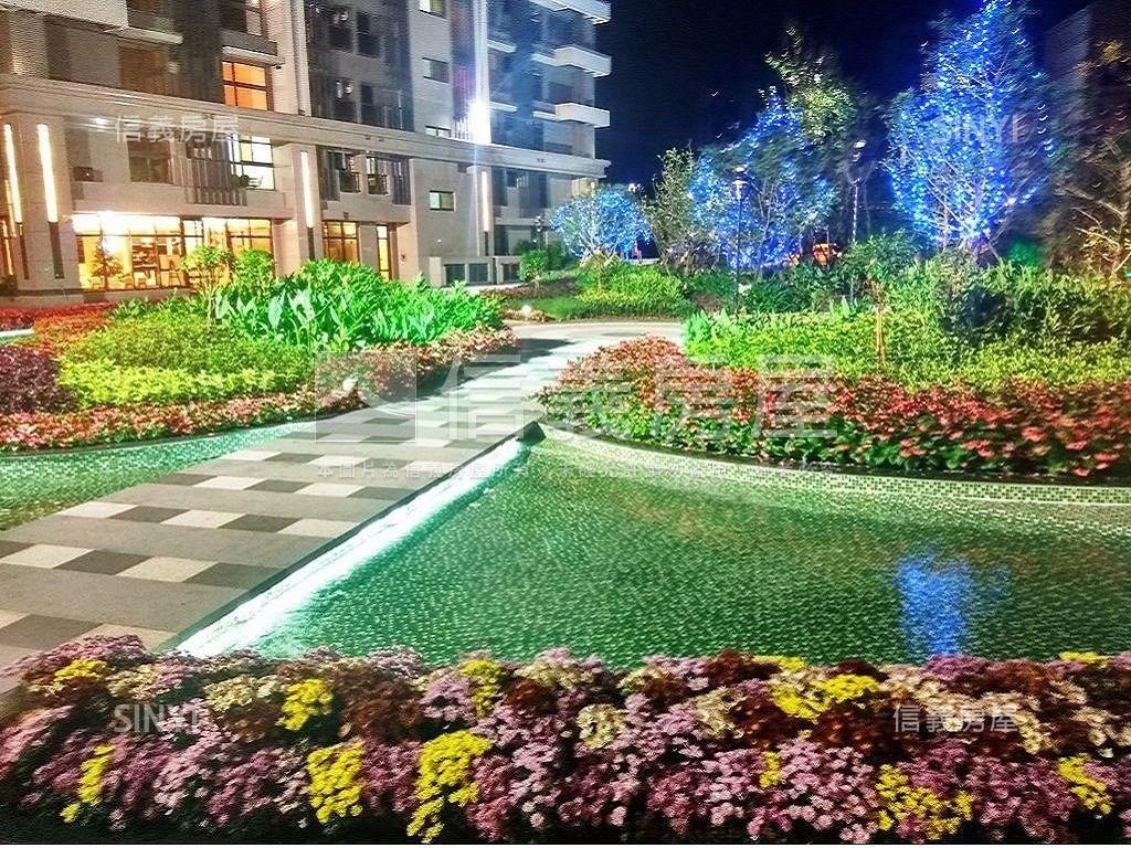 超級花園華麗兩房車位房屋室內格局與周邊環境