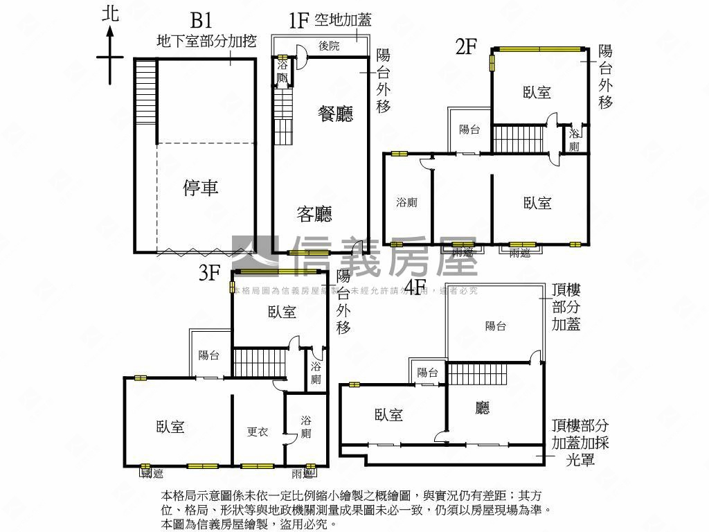 近普霖斯頓輕屋齡邊間別墅房屋室內格局與周邊環境