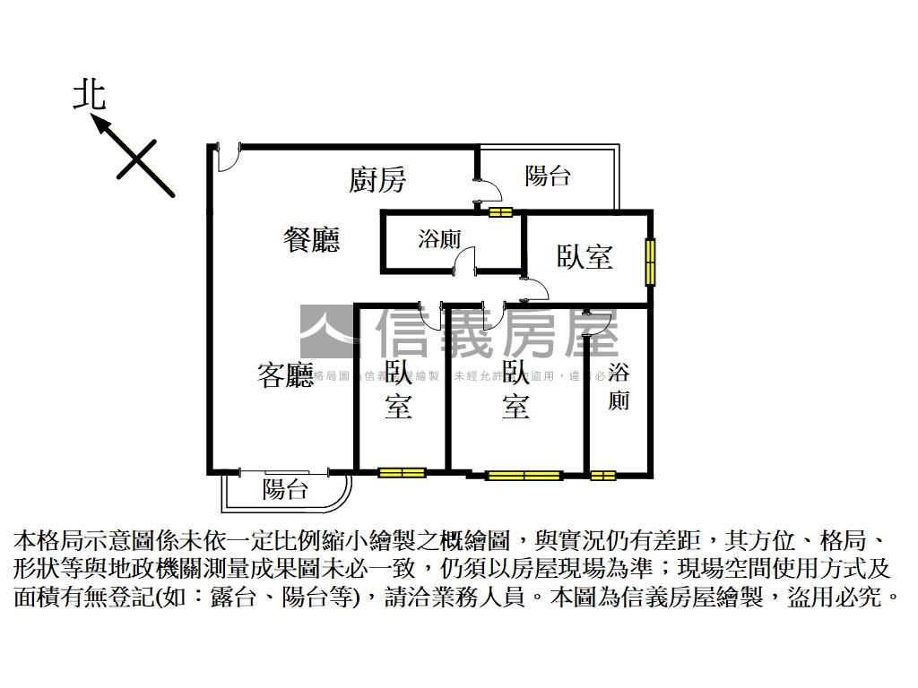 科技之心三房平車房屋室內格局與周邊環境