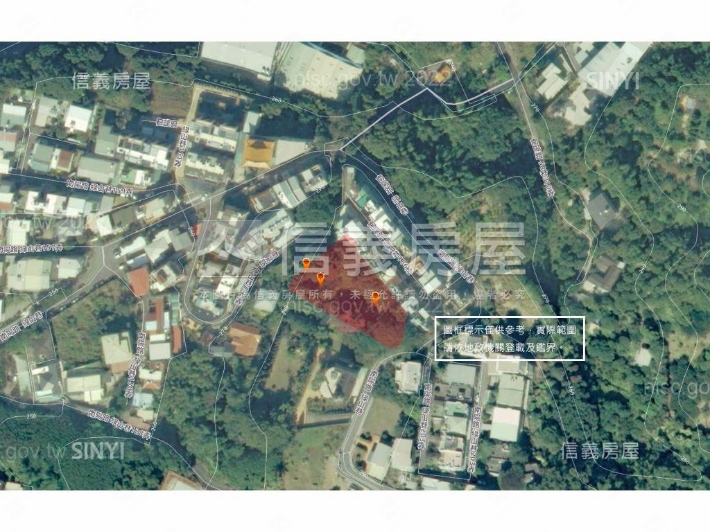 風景明媚豐原綠山土地房屋室內格局與周邊環境