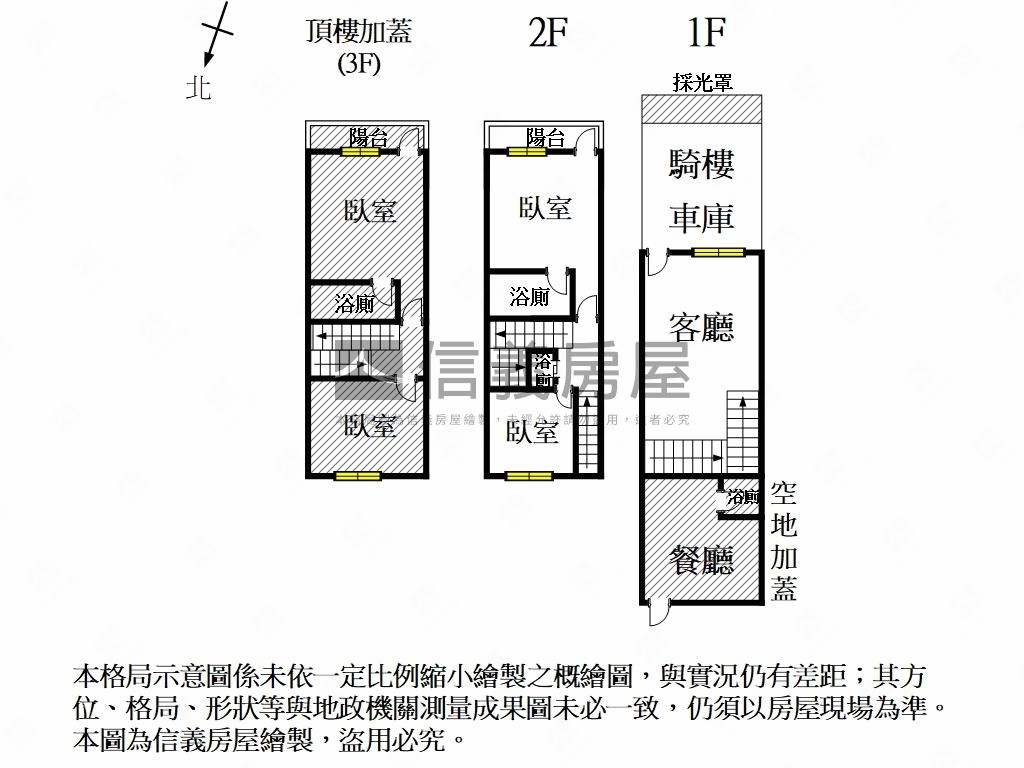 四維街溫馨美妝透天房屋室內格局與周邊環境
