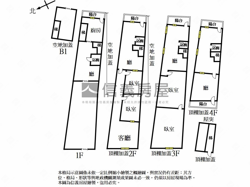 中山北路一段稀有店面透天房屋室內格局與周邊環境
