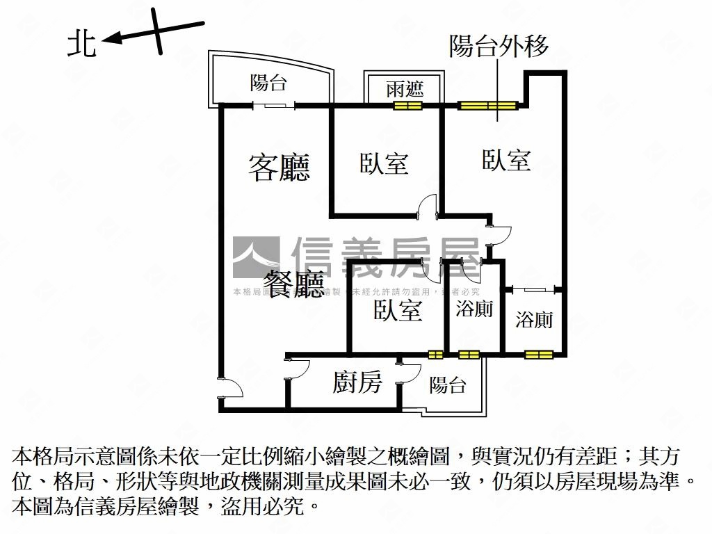 【家傳】亞東高樓三房車位房屋室內格局與周邊環境