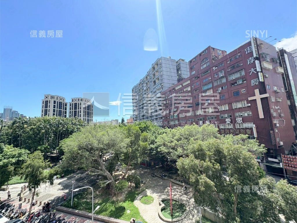 ★公園街面公園的四房華廈房屋室內格局與周邊環境