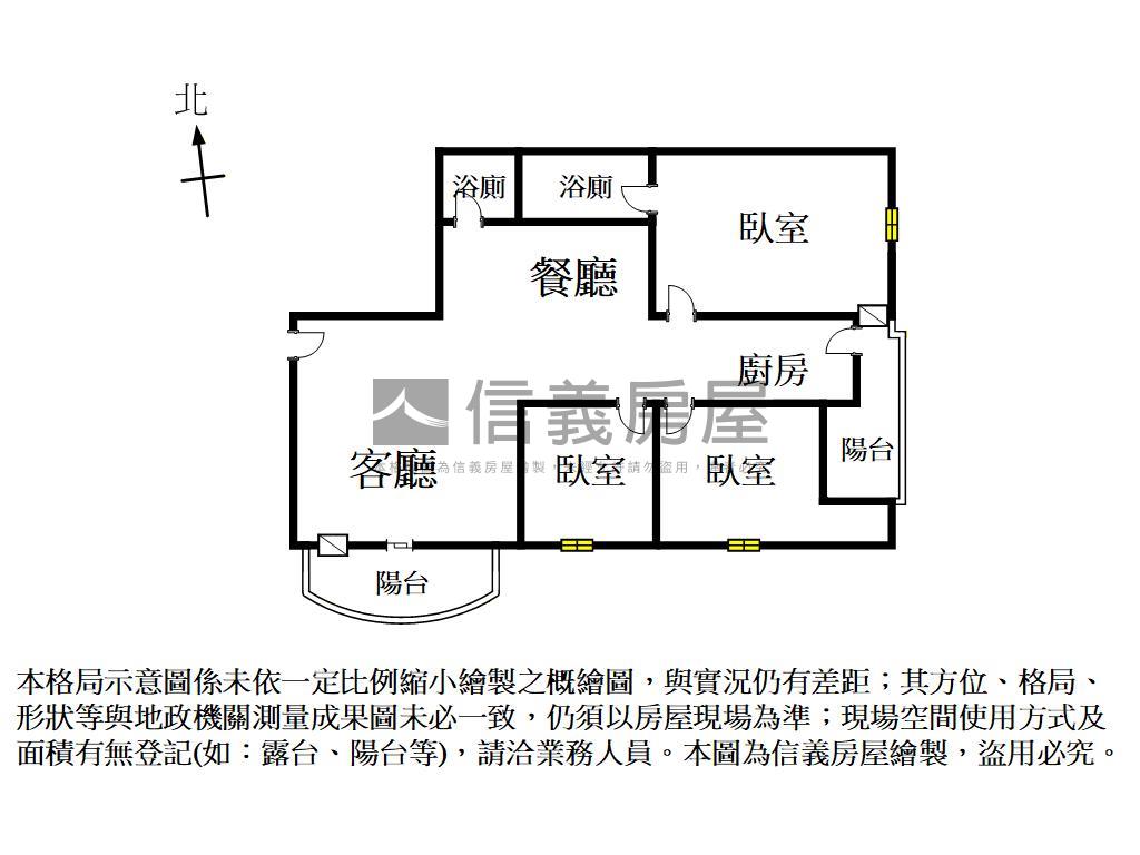 府都大世紀三房平車美宅房屋室內格局與周邊環境