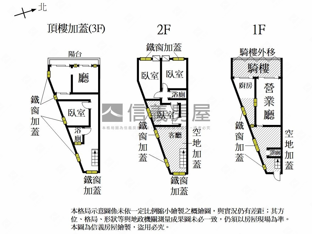 富農街金店住房屋室內格局與周邊環境