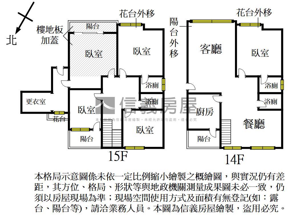 文藻榮總精美樓中樓附平車房屋室內格局與周邊環境