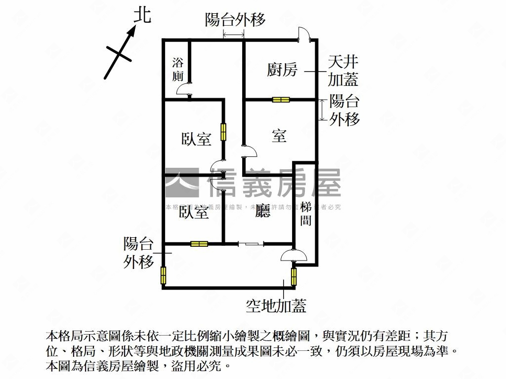 搶手捷運中正新建美寓２樓房屋室內格局與周邊環境