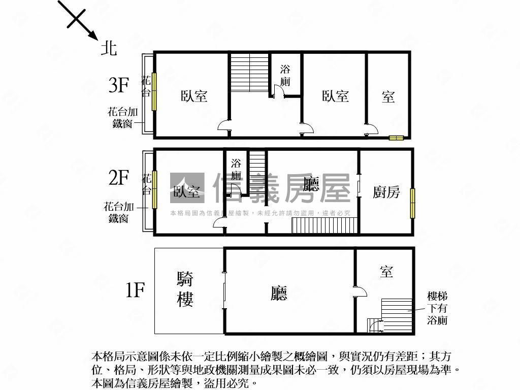 俗！近新光三越１－３樓店房屋室內格局與周邊環境