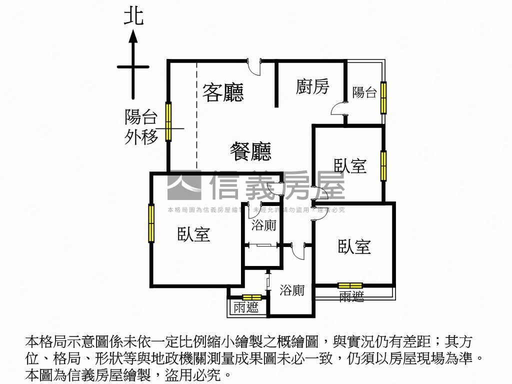 品藏逢甲美三房讚房屋室內格局與周邊環境
