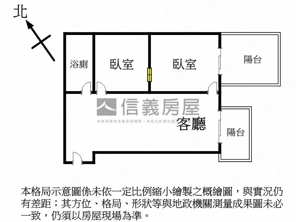 高醫商圈質感兩房平移房屋室內格局與周邊環境