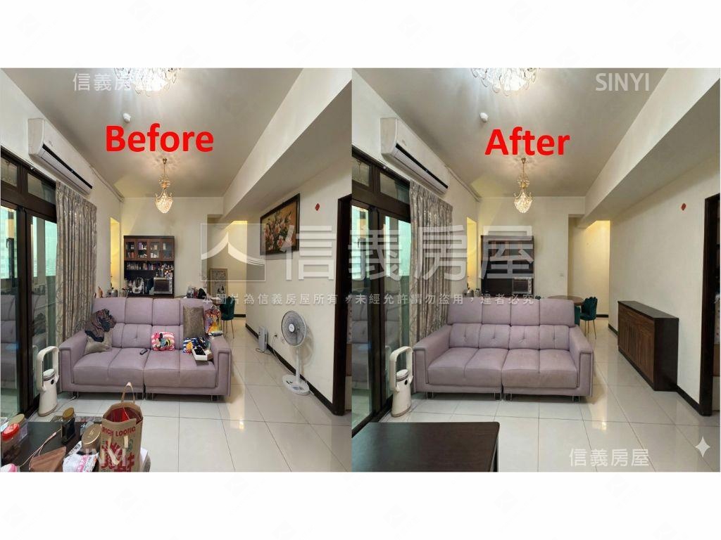 愛在上禾・幸福四房車位房屋室內格局與周邊環境