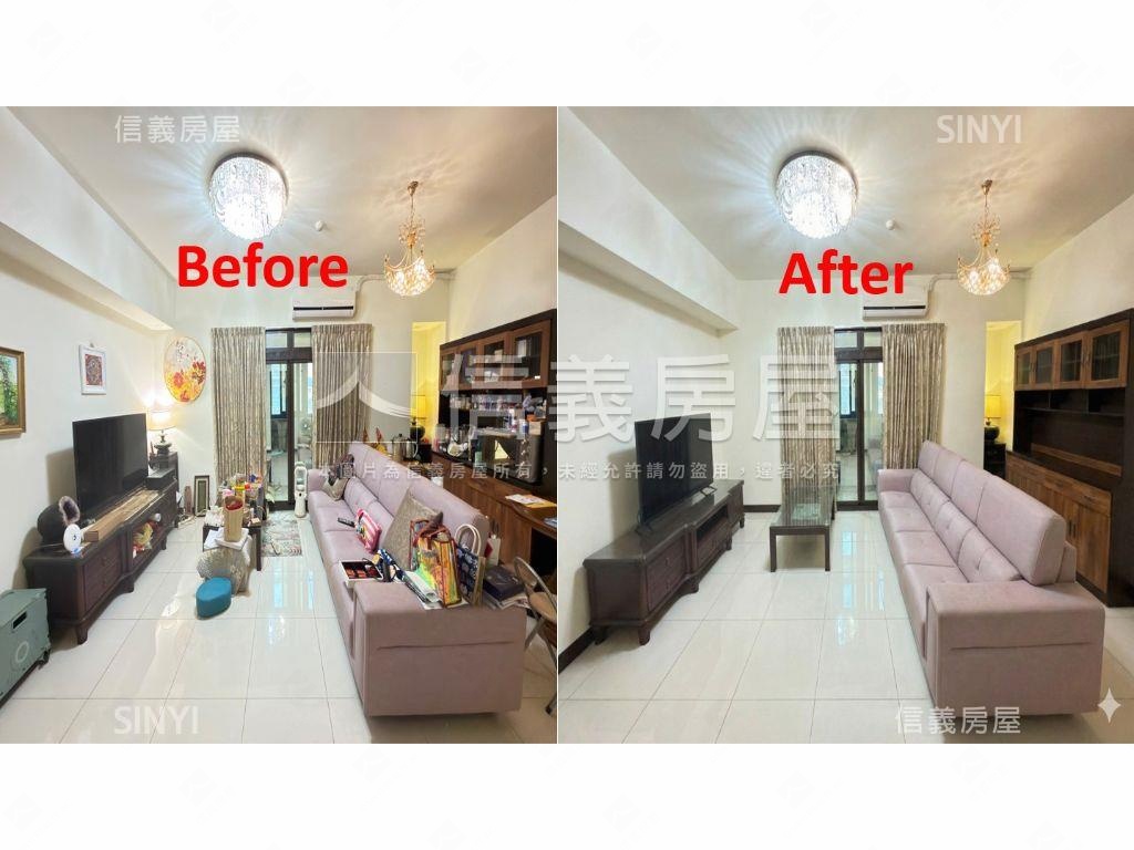 愛在上禾・幸福四房車位房屋室內格局與周邊環境