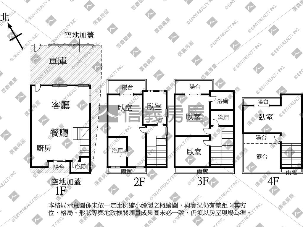 仁武八卦公園正路車墅房屋室內格局與周邊環境