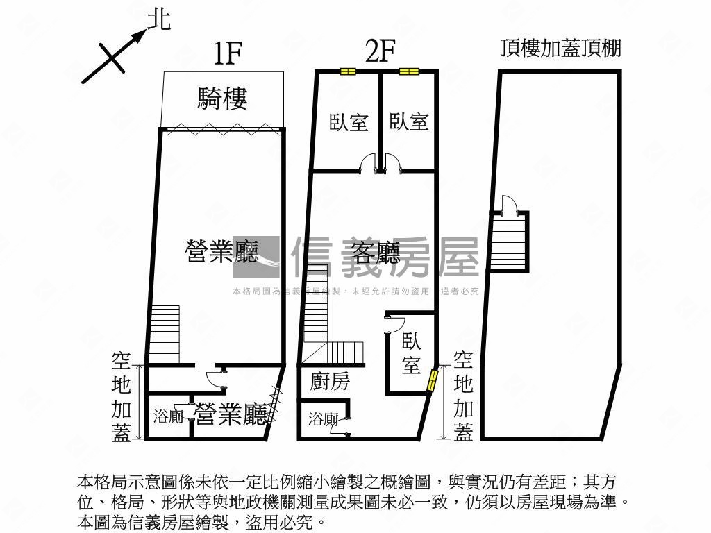 ●顯眼●透天傳家金店面房屋室內格局與周邊環境