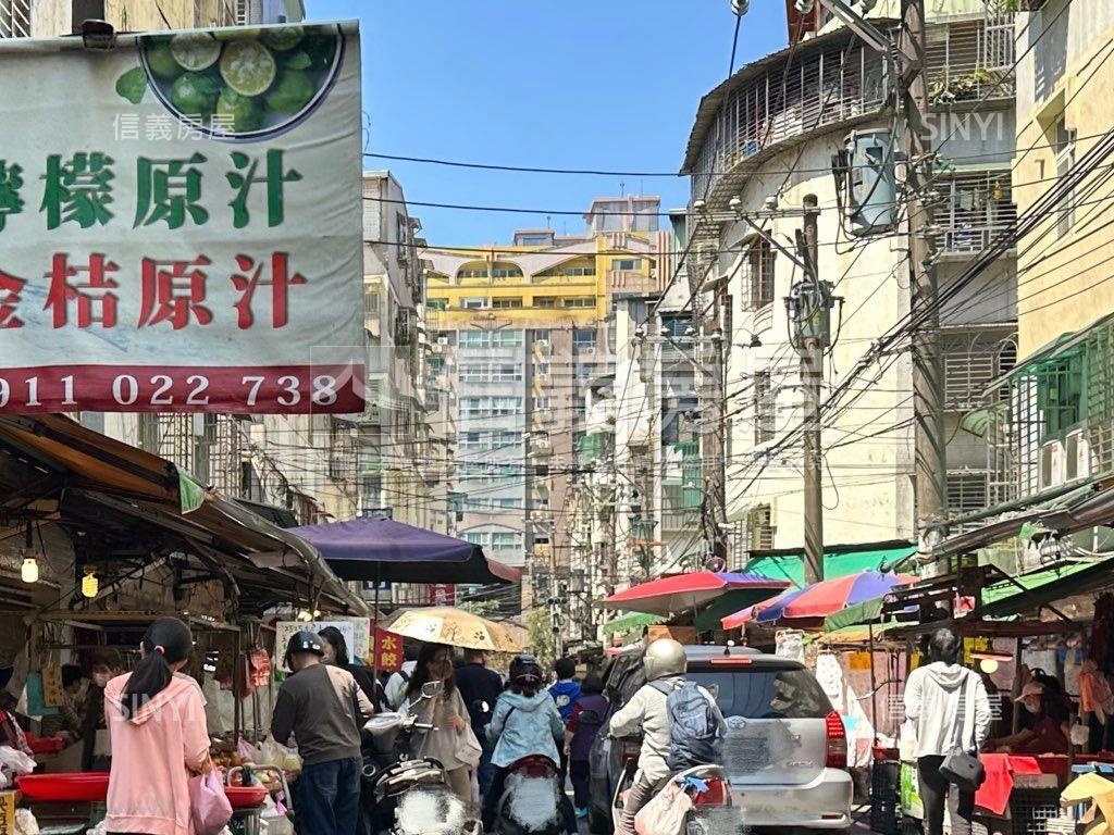 市聲鼎沸●市場黃金店面房屋室內格局與周邊環境