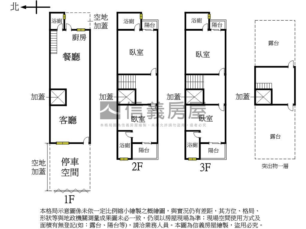 富春路全新臨路透店Ｄ房屋室內格局與周邊環境