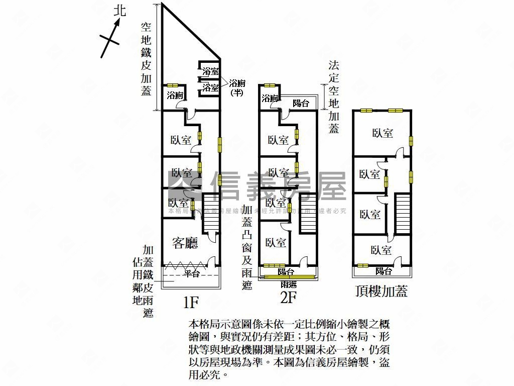 後站稀有昆明路透天房屋室內格局與周邊環境