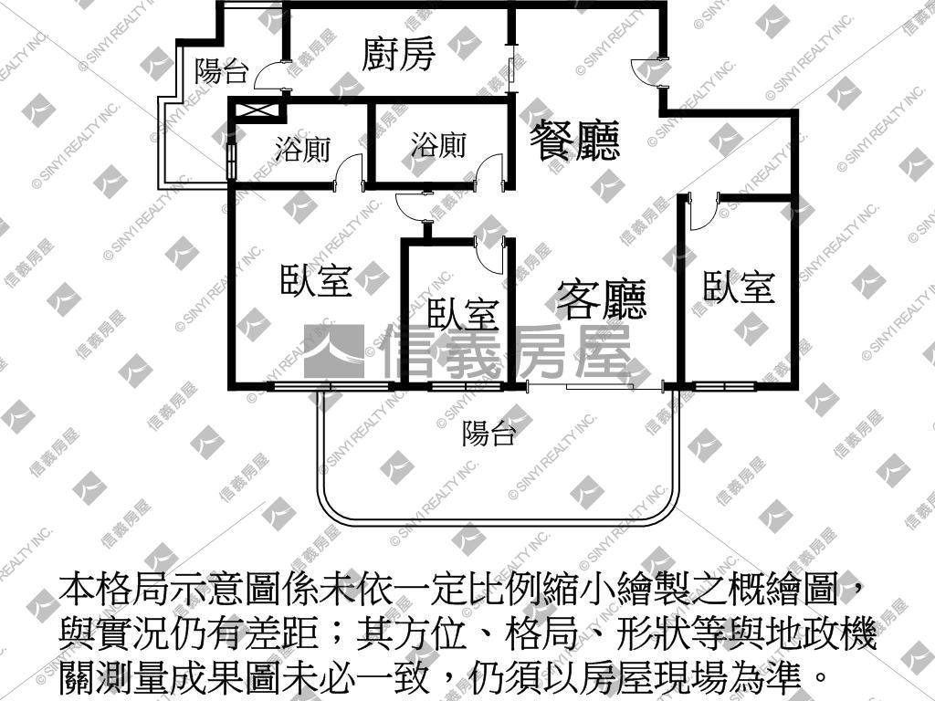 遠雄ＰＡＲＫ１６邊間三房房屋室內格局與周邊環境