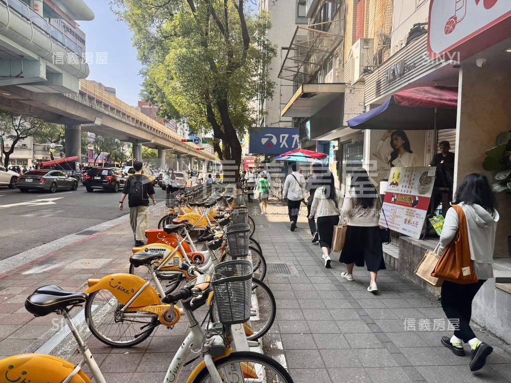 專約正捷運旁邊間黃金店面房屋室內格局與周邊環境