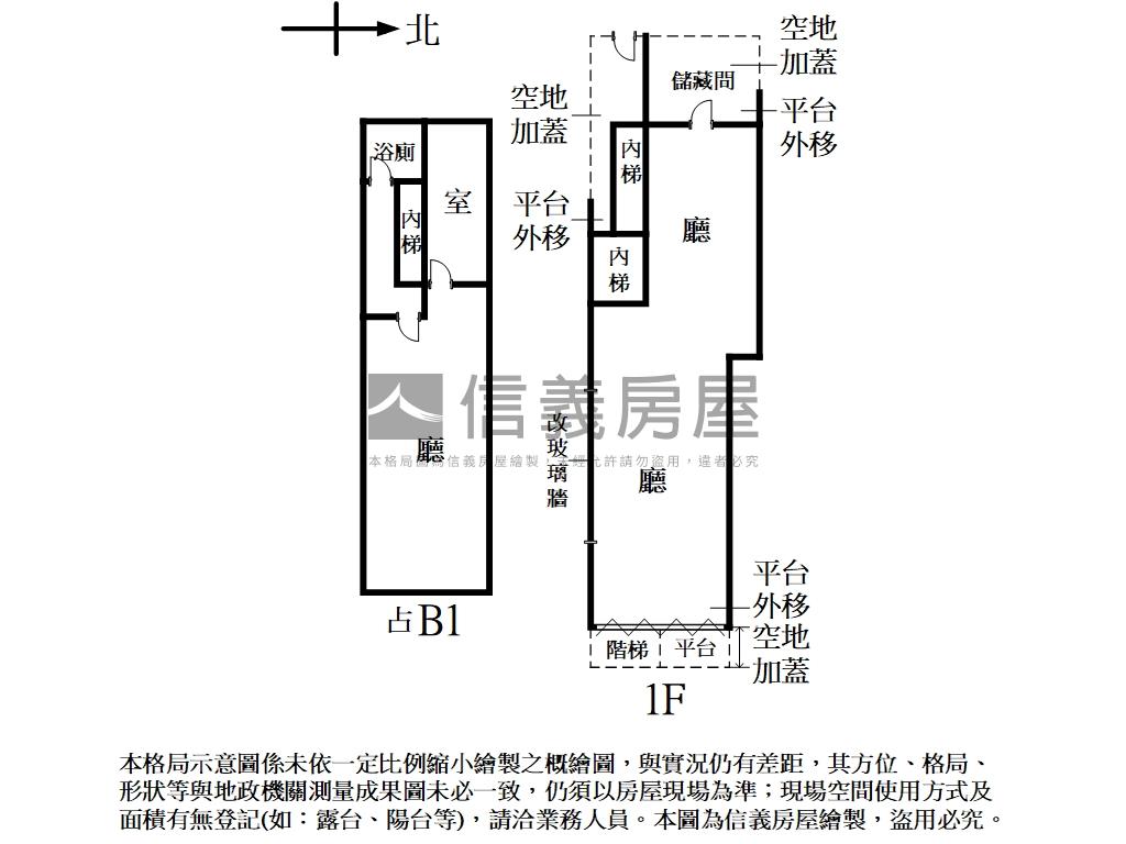 專約正捷運旁邊間黃金店面房屋室內格局與周邊環境