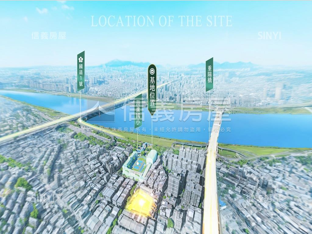 漢皇韶光大３房房屋室內格局與周邊環境