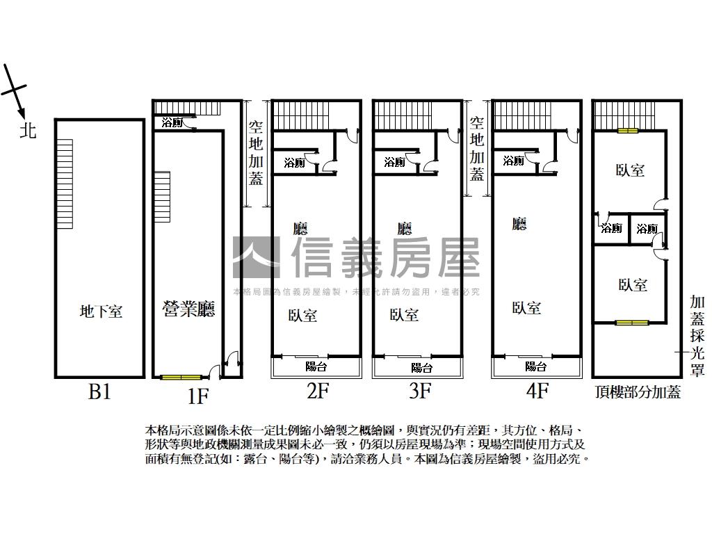 東海臨路店面透套房屋室內格局與周邊環境