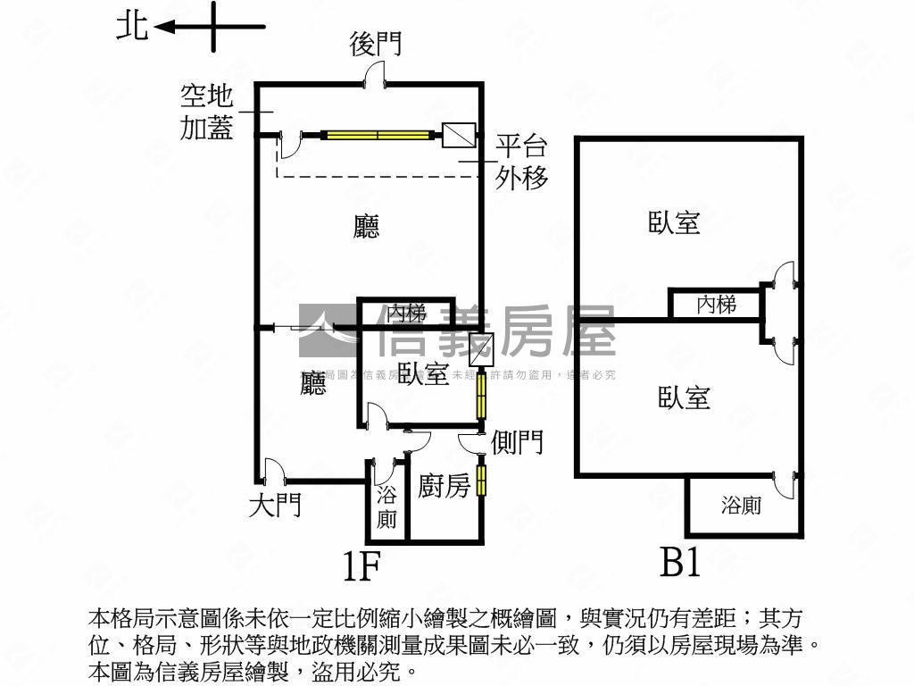 松山路５４０巷一樓房屋室內格局與周邊環境