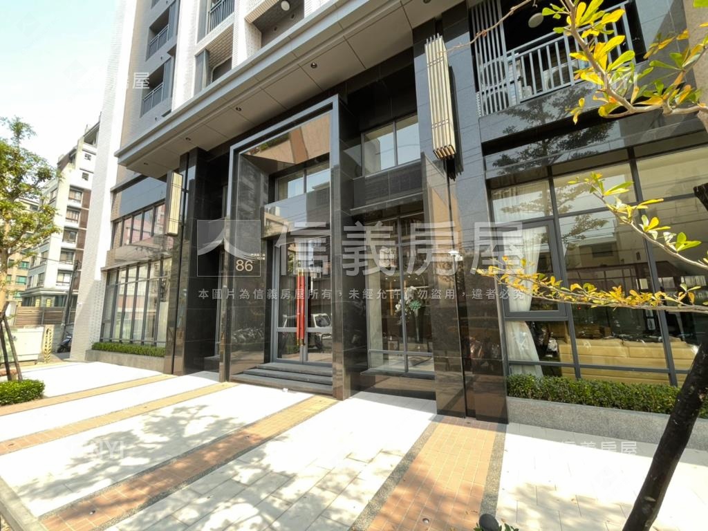 近水湳精美兩房平面車位房屋室內格局與周邊環境