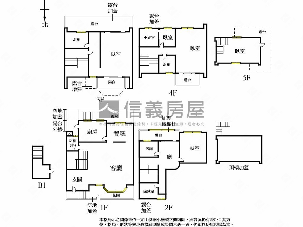 天母挹馨園透天附車位房屋室內格局與周邊環境