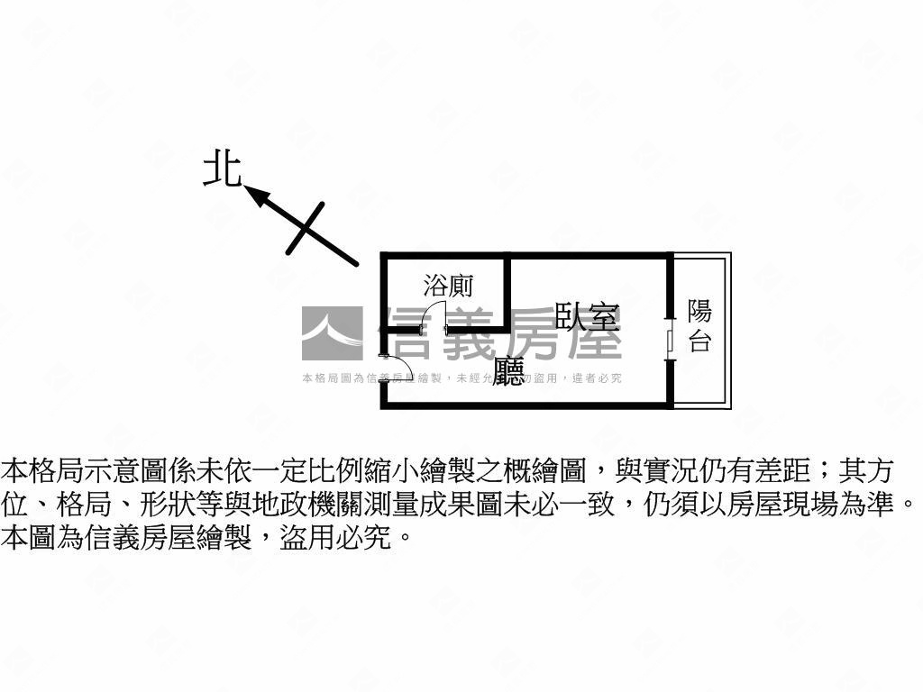 逢甲商圈美套房附洗曬陽台房屋室內格局與周邊環境