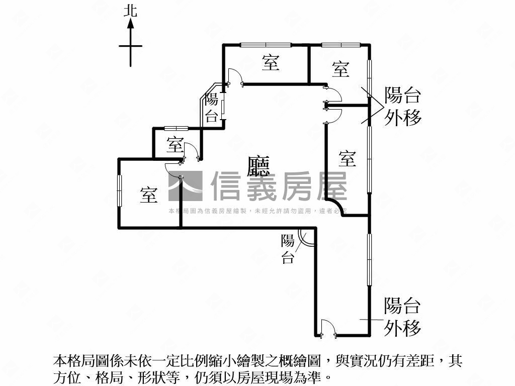 魅力羅丹景觀辦公室附車位房屋室內格局與周邊環境