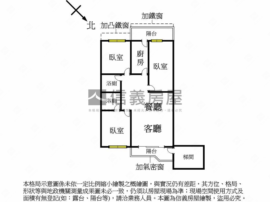 ㊣鄰近重劃區電梯三房㊣房屋室內格局與周邊環境