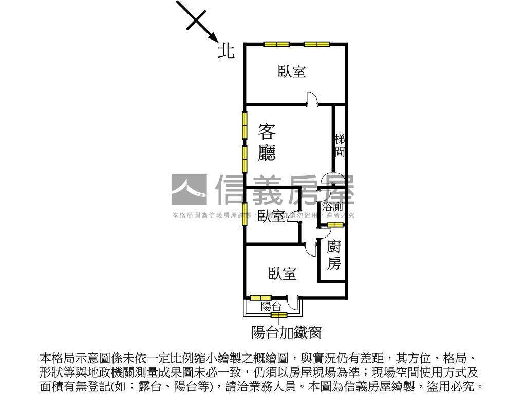 舊莊國小旁稀有３樓美寓房屋室內格局與周邊環境