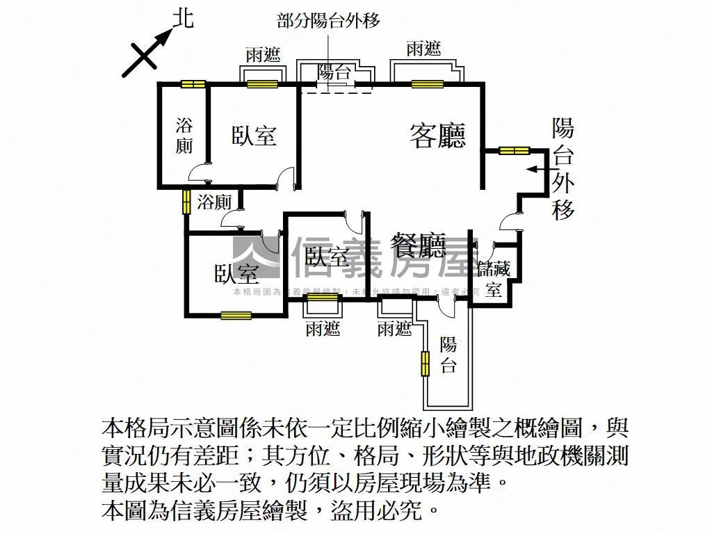 淳美學典雅三房雙車位房屋室內格局與周邊環境