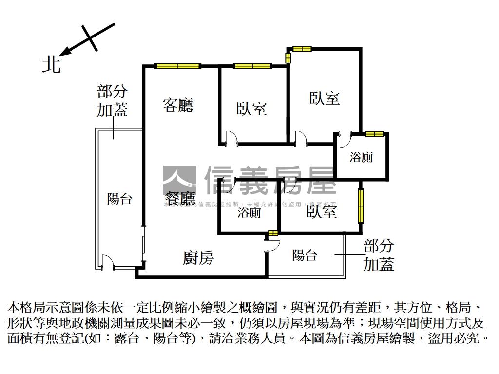 世墘畊市區採光三房大車位房屋室內格局與周邊環境