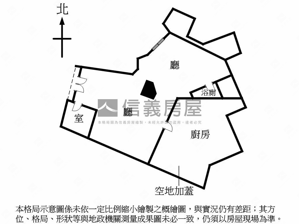 天母圓環人潮角間金店辦房屋室內格局與周邊環境