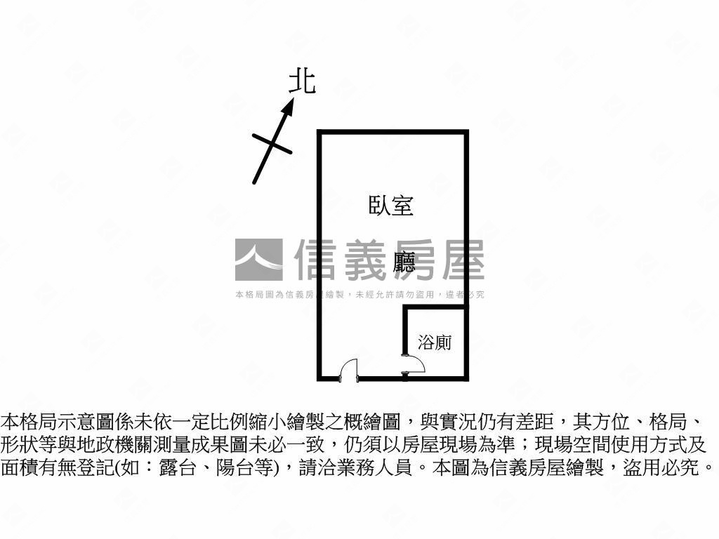 西區首購投資溫馨小套房房屋室內格局與周邊環境
