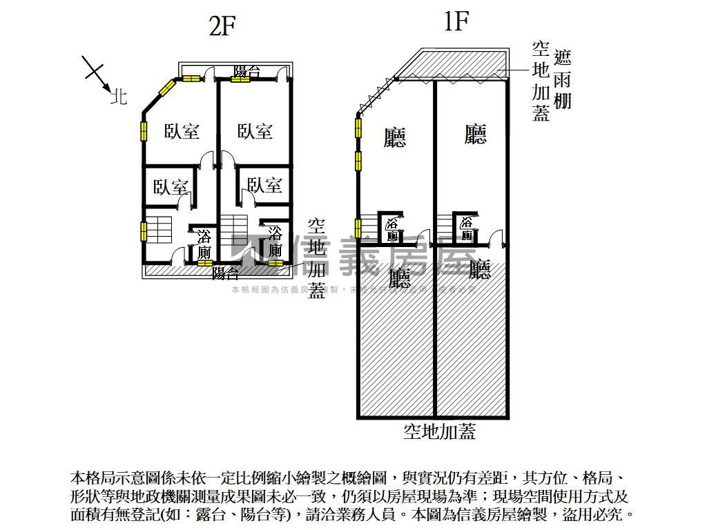 安南｜重劃區旁潛力大角窗房屋室內格局與周邊環境