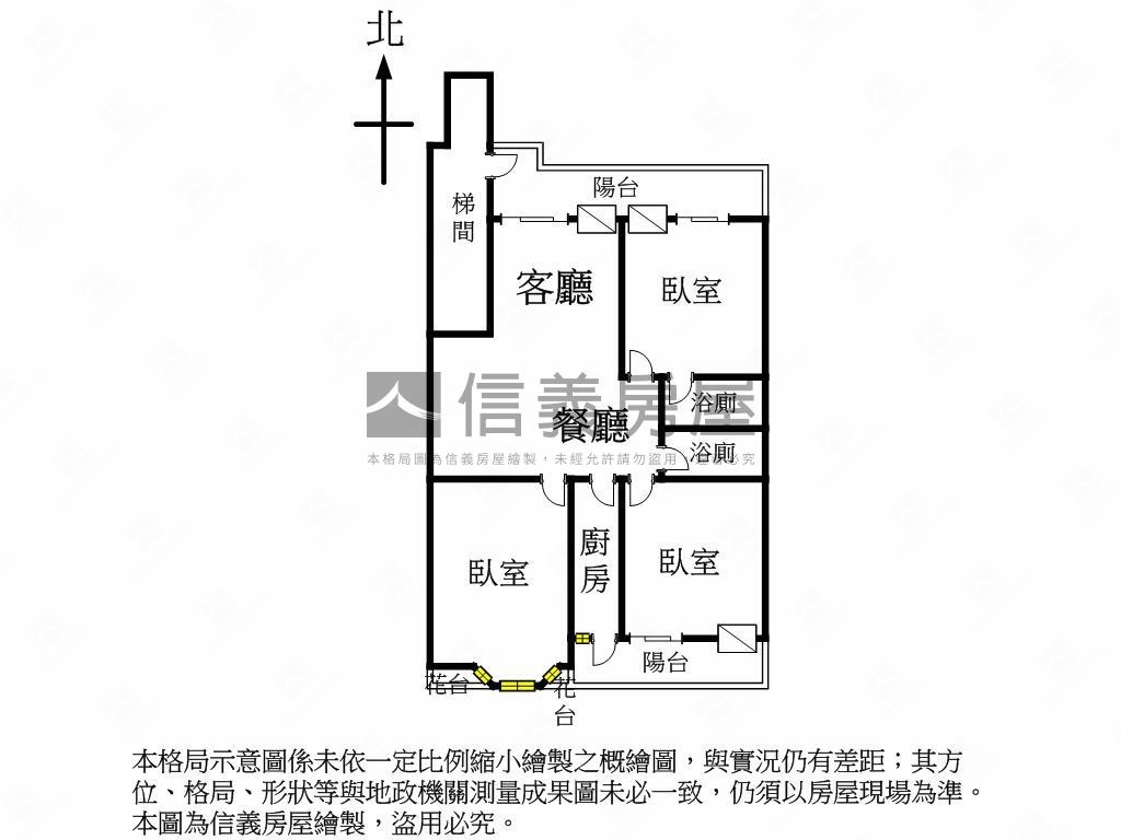儒林傑第視野三房車位房屋室內格局與周邊環境