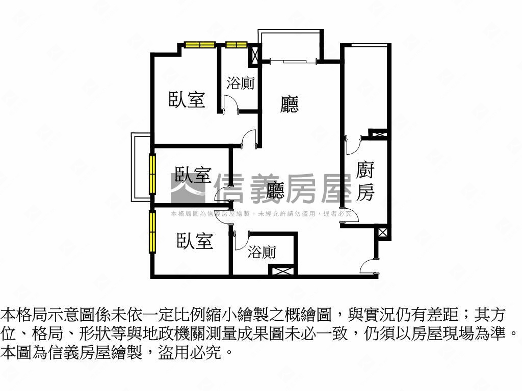 捷市達高樓帝王三房車位房屋室內格局與周邊環境
