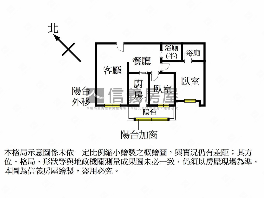 獨家新板城★兩房明廳明房房屋室內格局與周邊環境